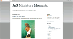 Desktop Screenshot of jnsminiaturemoments.blogspot.com