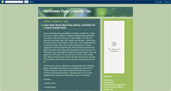 Desktop Screenshot of halloweenpartycostume.blogspot.com