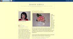 Desktop Screenshot of designsimply.blogspot.com