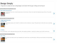 Tablet Screenshot of designsimply.blogspot.com