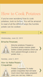 Mobile Screenshot of howtocookpotatoes.blogspot.com