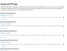 Tablet Screenshot of hudson23things.blogspot.com
