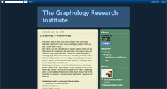 Desktop Screenshot of learngraphology.blogspot.com