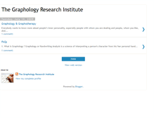 Tablet Screenshot of learngraphology.blogspot.com