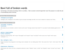 Tablet Screenshot of bowlfullofbrokenwords.blogspot.com