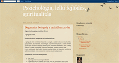 Desktop Screenshot of budaipszichologus.blogspot.com