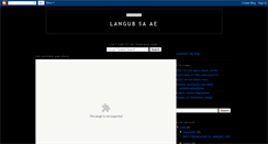 Desktop Screenshot of langubsaae.blogspot.com