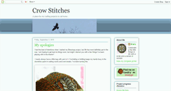 Desktop Screenshot of crowstitches.blogspot.com