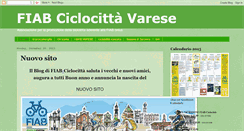 Desktop Screenshot of ciclocittavarese.blogspot.com