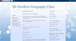 Desktop Screenshot of msneuffersgeographyclass.blogspot.com