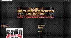 Desktop Screenshot of lossecuestradoresdeiones.blogspot.com