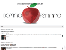 Tablet Screenshot of dominiofemininodf.blogspot.com