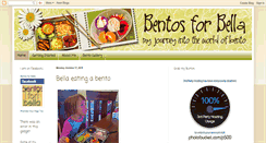 Desktop Screenshot of bentosforbella.blogspot.com