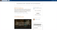 Desktop Screenshot of dandelionseedco.blogspot.com