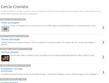 Tablet Screenshot of cerclecromatic.blogspot.com
