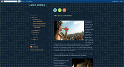 Desktop Screenshot of cincochicas.blogspot.com