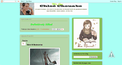 Desktop Screenshot of chloe-chouabe.blogspot.com