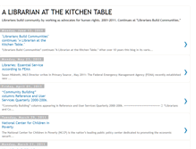Tablet Screenshot of librarianoutreach.blogspot.com