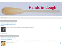 Tablet Screenshot of handsindough.blogspot.com