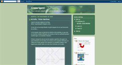 Desktop Screenshot of creaorigami.blogspot.com