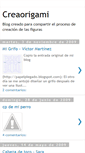 Mobile Screenshot of creaorigami.blogspot.com