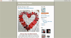 Desktop Screenshot of ninagibsondesigns.blogspot.com