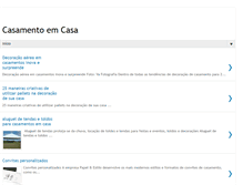 Tablet Screenshot of casamentoemcasa.blogspot.com