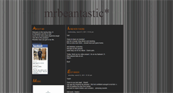 Desktop Screenshot of mrbeantastic.blogspot.com