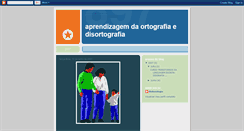 Desktop Screenshot of disortografia.blogspot.com