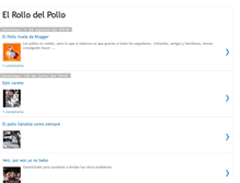 Tablet Screenshot of elrollodelpollo.blogspot.com