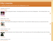 Tablet Screenshot of kittylimericks.blogspot.com