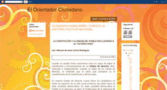 Desktop Screenshot of elorientadorciudadano.blogspot.com