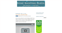 Desktop Screenshot of homeshoppingqueen.blogspot.com