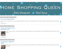 Tablet Screenshot of homeshoppingqueen.blogspot.com