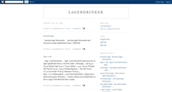 Desktop Screenshot of lagerdrinker.blogspot.com