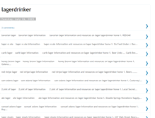 Tablet Screenshot of lagerdrinker.blogspot.com