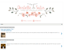 Tablet Screenshot of dentelleetsatin.blogspot.com