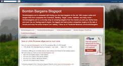 Desktop Screenshot of bombinbargains.blogspot.com