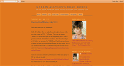 Desktop Screenshot of karrinallyson.blogspot.com