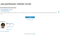 Tablet Screenshot of jasawebsitemurah1.blogspot.com