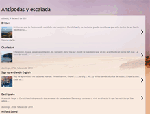 Tablet Screenshot of escaladaantipodas.blogspot.com