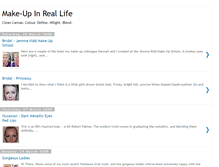 Tablet Screenshot of makeupinreallife.blogspot.com
