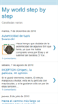 Mobile Screenshot of myworldstepbystep.blogspot.com