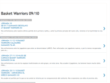 Tablet Screenshot of basket-warriors.blogspot.com