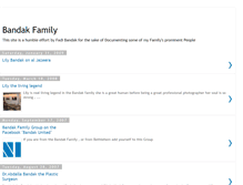 Tablet Screenshot of bandakfamily.blogspot.com