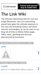 Mobile Screenshot of linkwiki.blogspot.com