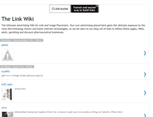 Tablet Screenshot of linkwiki.blogspot.com