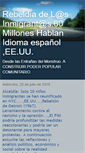 Mobile Screenshot of larebeldiadelosinmigrantes.blogspot.com