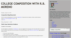 Desktop Screenshot of college-composition.blogspot.com