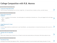 Tablet Screenshot of college-composition.blogspot.com